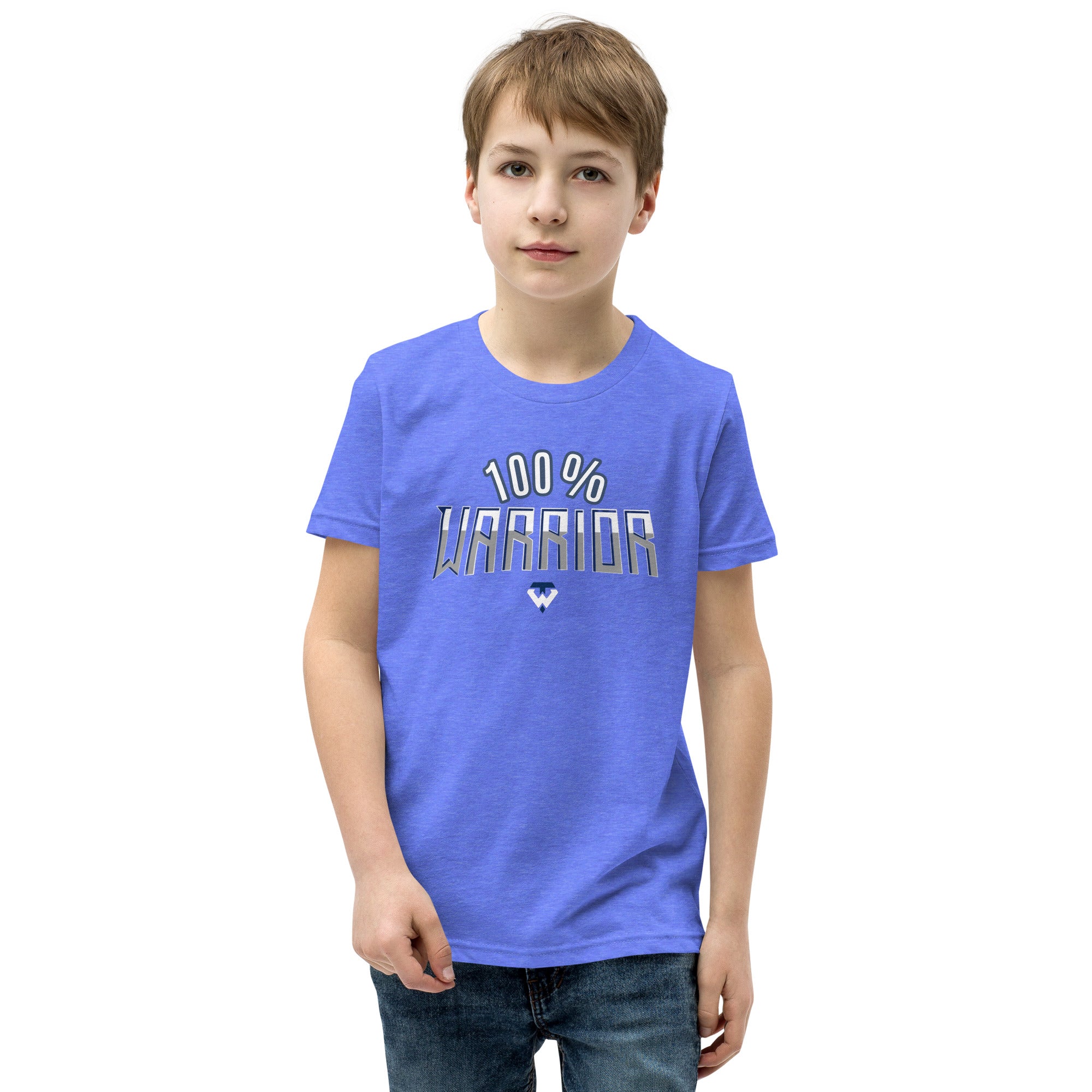 Tampa Warriors 100% Warrior Youth Short Sleeve T-Shirt