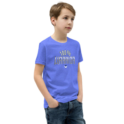 Tampa Warriors 100% Warrior Youth Short Sleeve T-Shirt