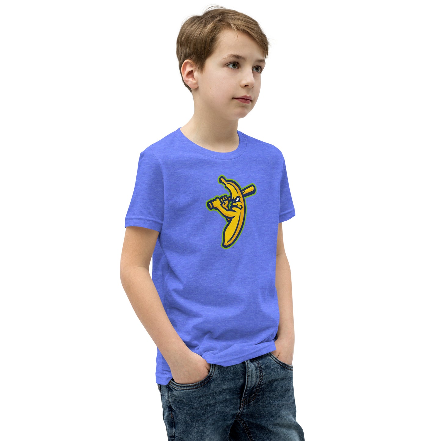 Banana Simple Youth Short Sleeve T-Shirt