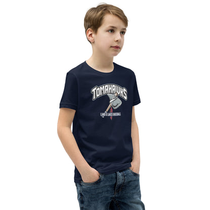 LOL Tomahawks Personalized Player Youth Short Sleeve T-Shirt