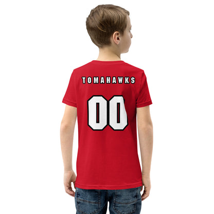 LOL Tomahawks Personalized Player Youth Short Sleeve T-Shirt