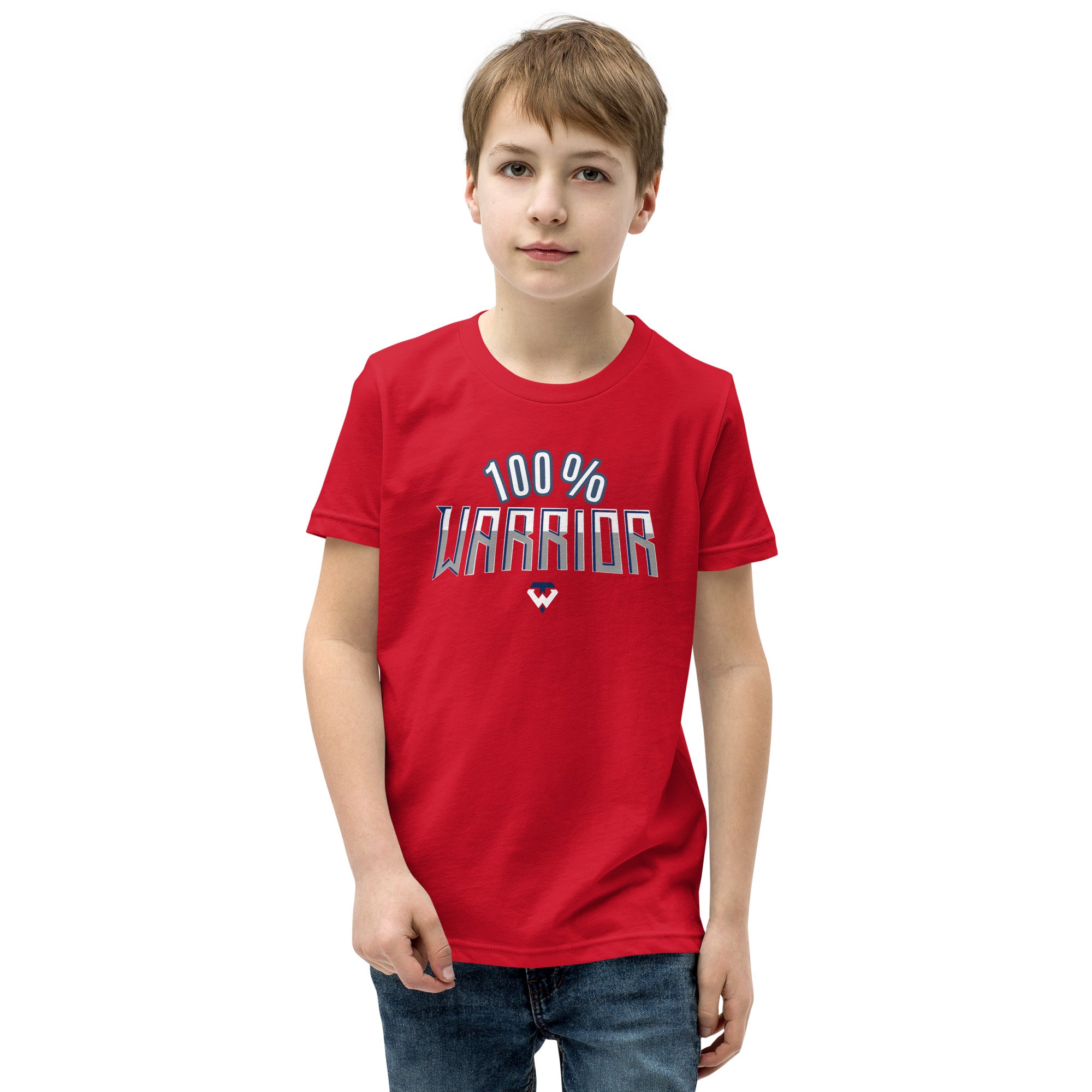 Tampa Warriors 100% Warrior Youth Short Sleeve T-Shirt