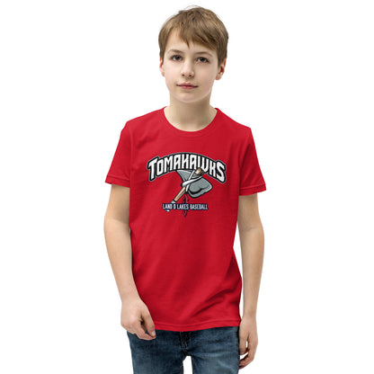 LOL Tomahawks Personalized Player Youth Short Sleeve T-Shirt