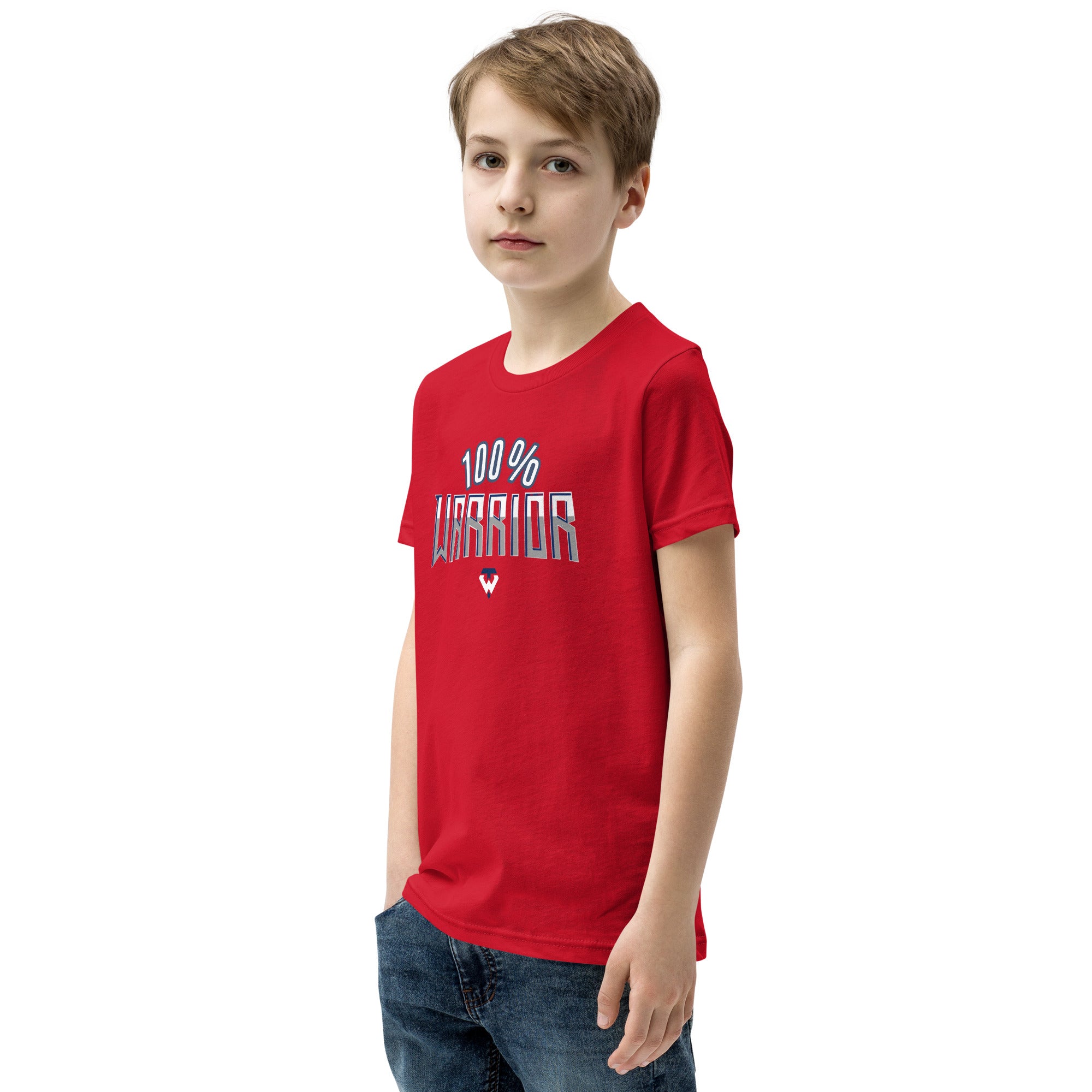 Tampa Warriors 100% Warrior Youth Short Sleeve T-Shirt