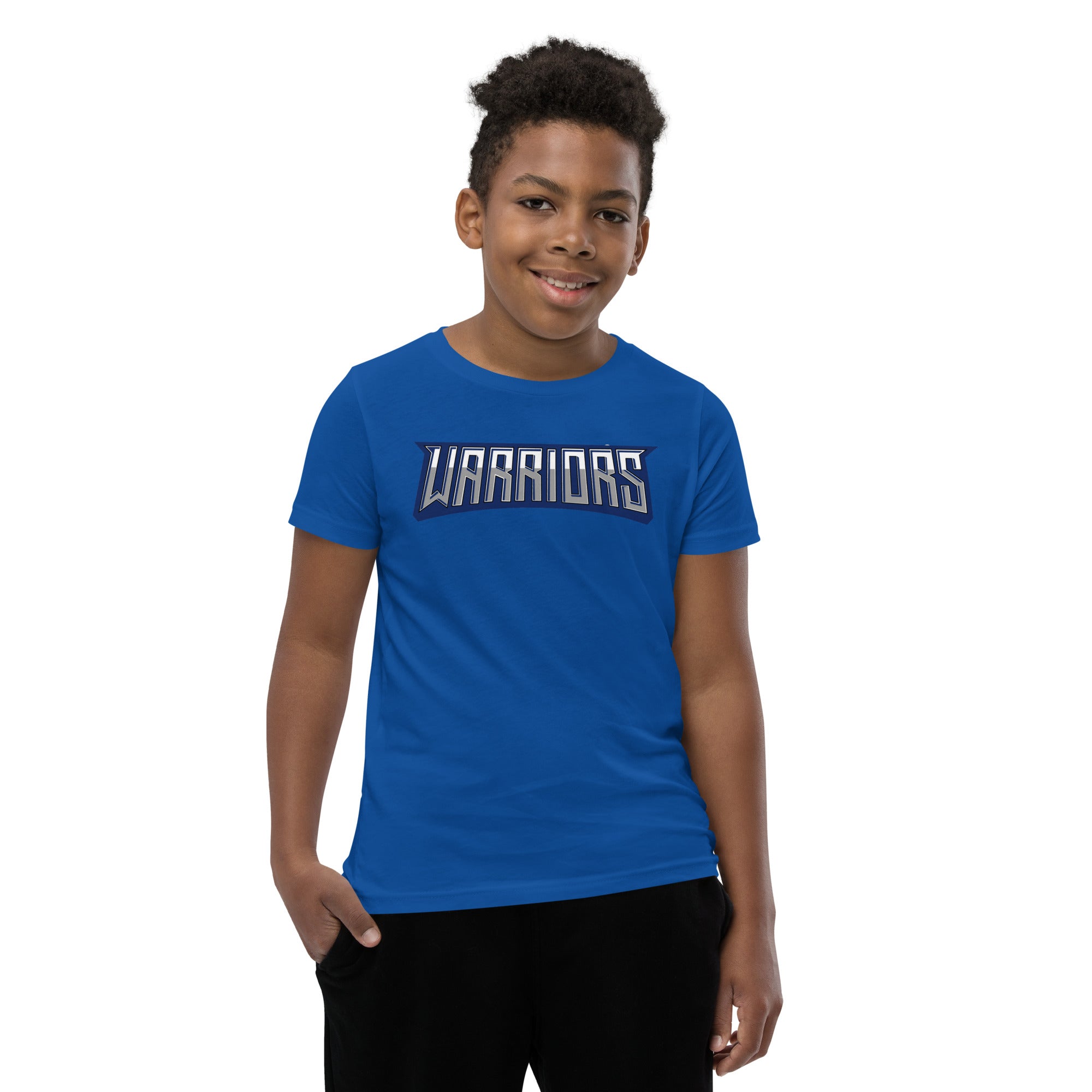 Tampa Warriors Word Seal Youth Short Sleeve T-Shirt