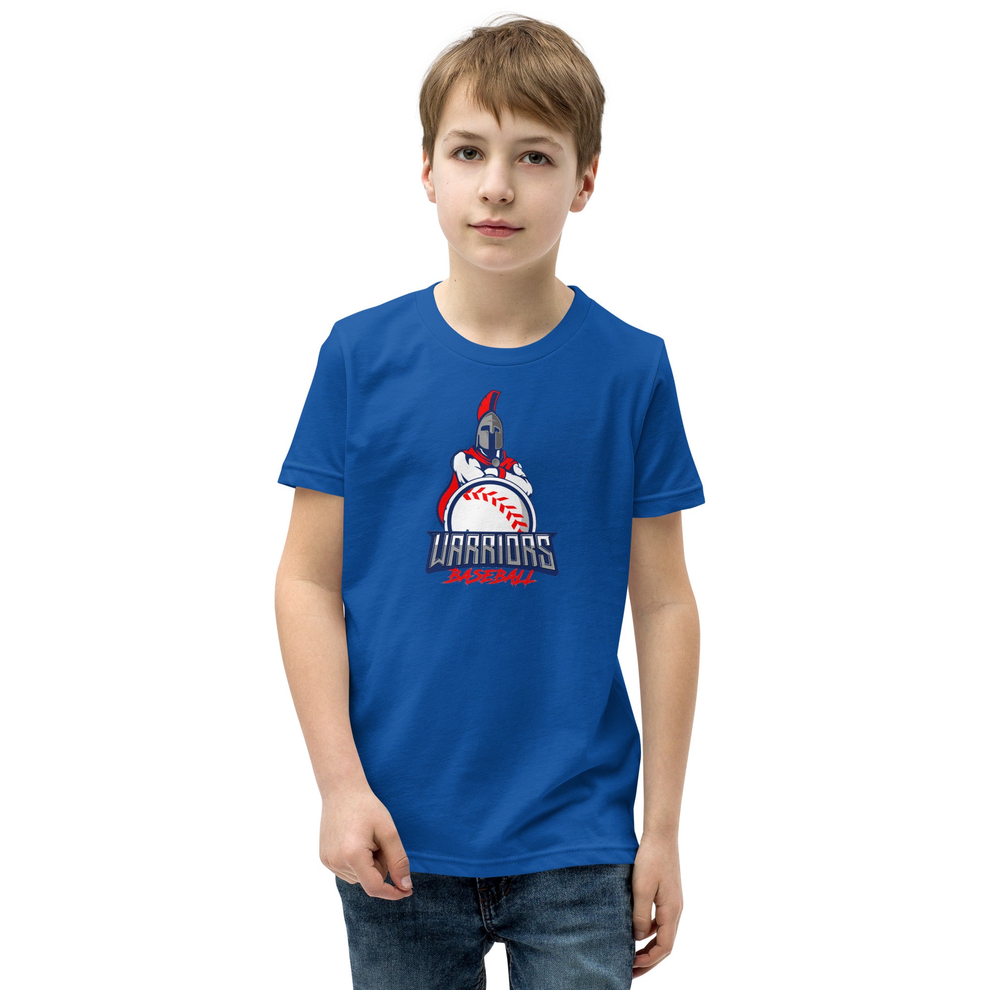 Tampa Warriors Baseball Seal Youth Short Sleeve T-Shirt
