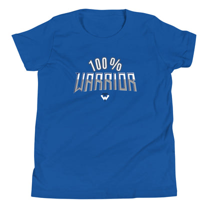 Tampa Warriors 100% Warrior Youth Short Sleeve T-Shirt