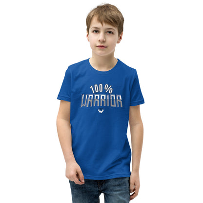 Tampa Warriors 100% Warrior Youth Short Sleeve T-Shirt