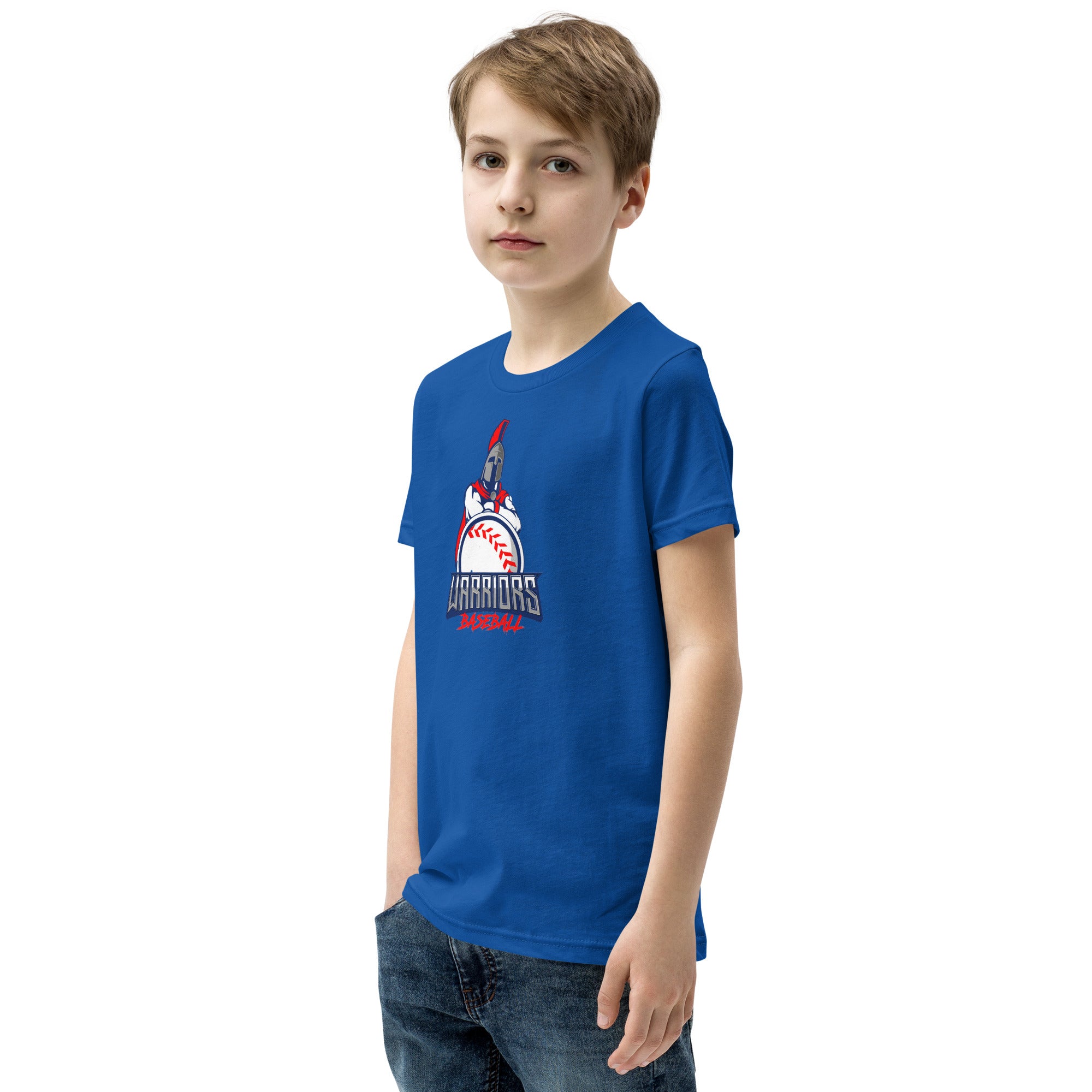 Tampa Warriors Baseball Seal Youth Short Sleeve T-Shirt