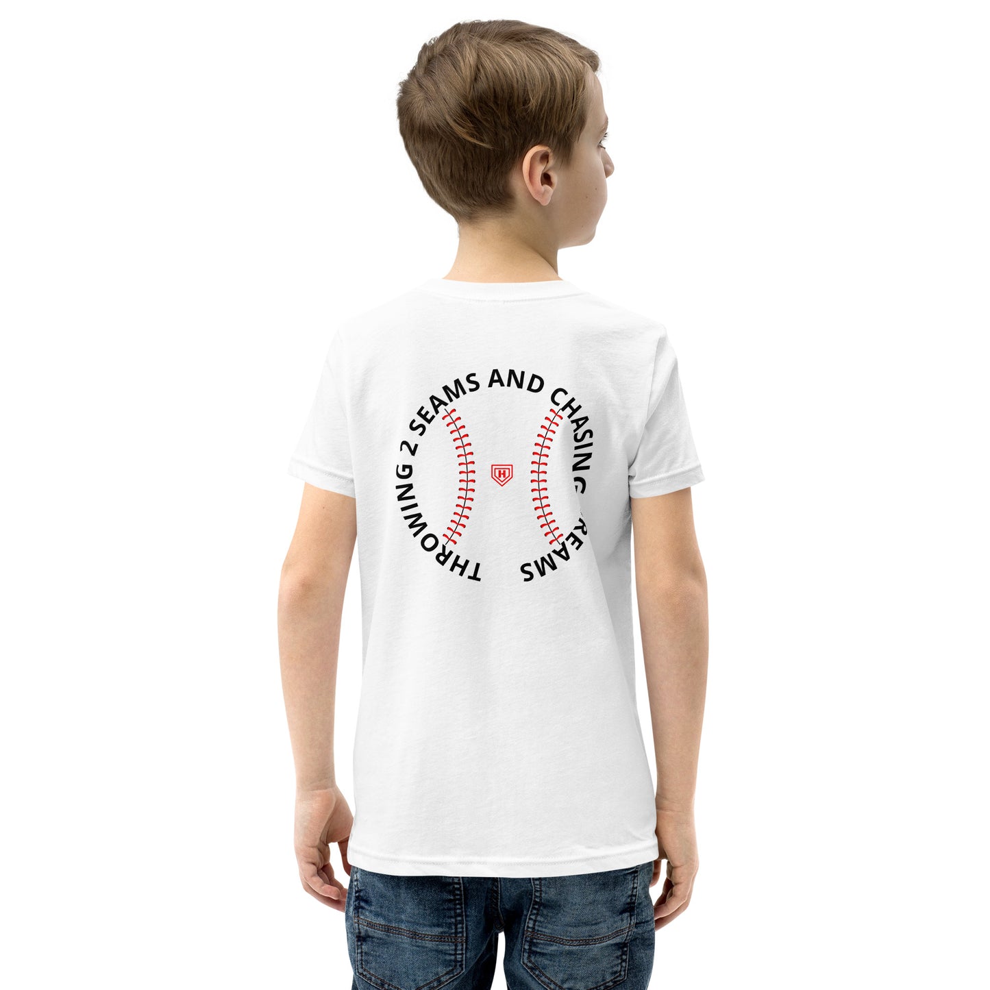 2 Seams & Chasing Dreams Youth Short Sleeve T-Shirt