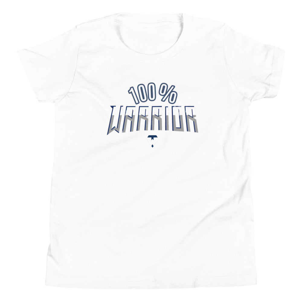 Tampa Warriors 100% Warrior Youth Short Sleeve T-Shirt