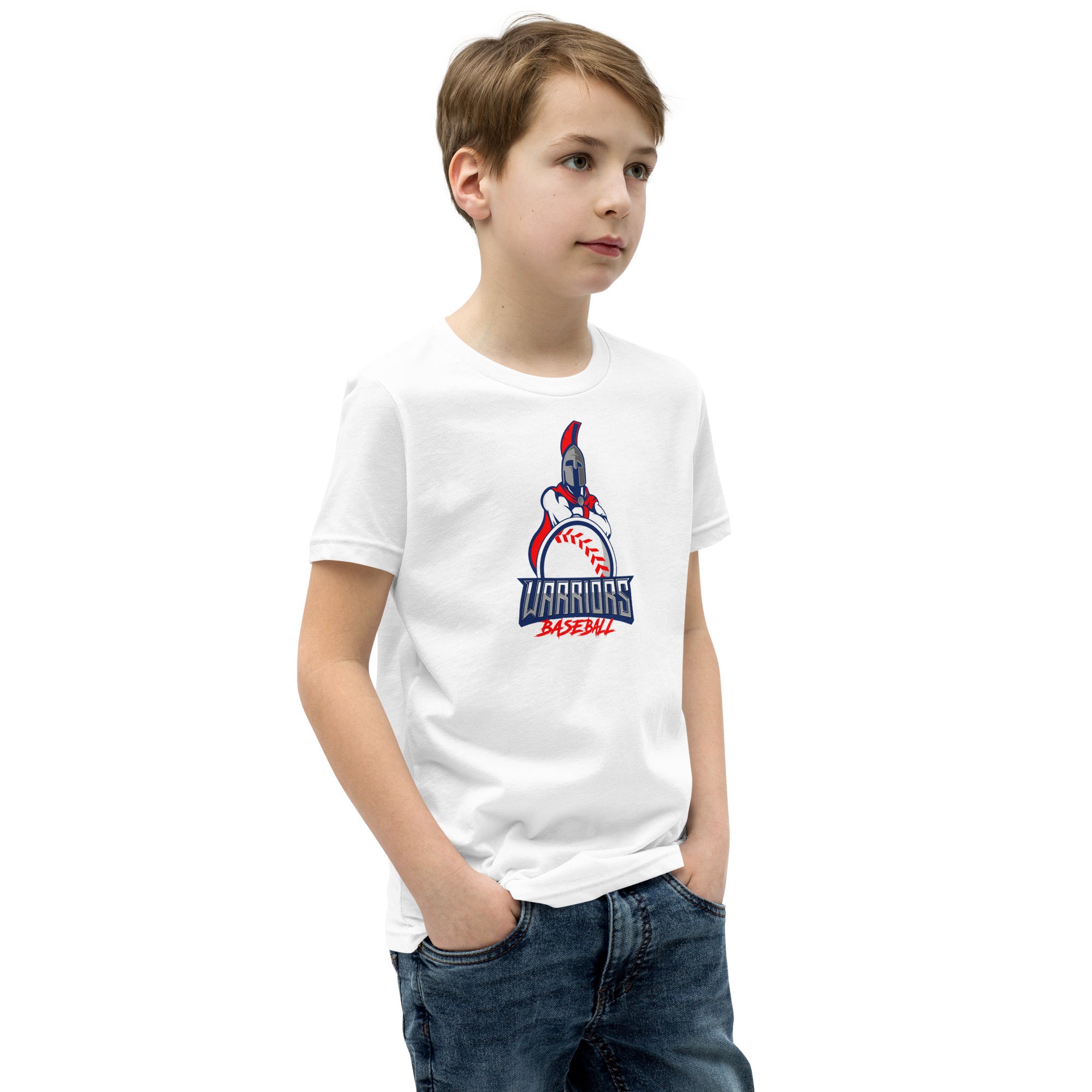 Tampa Warriors Baseball Seal Youth Short Sleeve T-Shirt